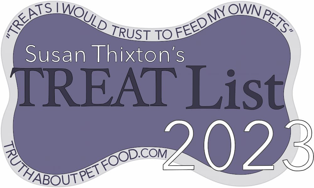 Our treats made Truth about Pet Food Treats list!
