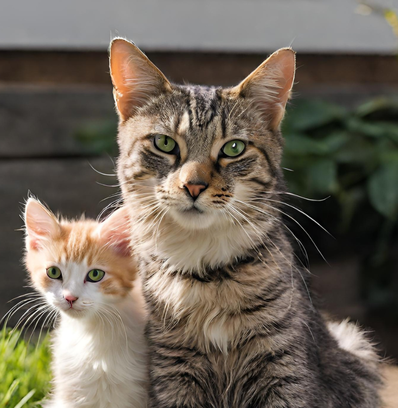 Pawsitive Bonds: Introducing a kitten to an adult cat